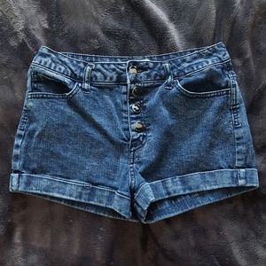 High Waisted Short Shorts